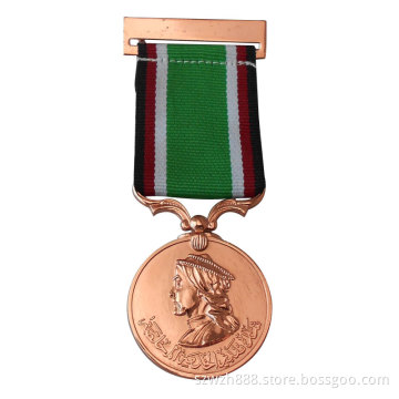 Metal Medal with Ribbon (CXD-M013)